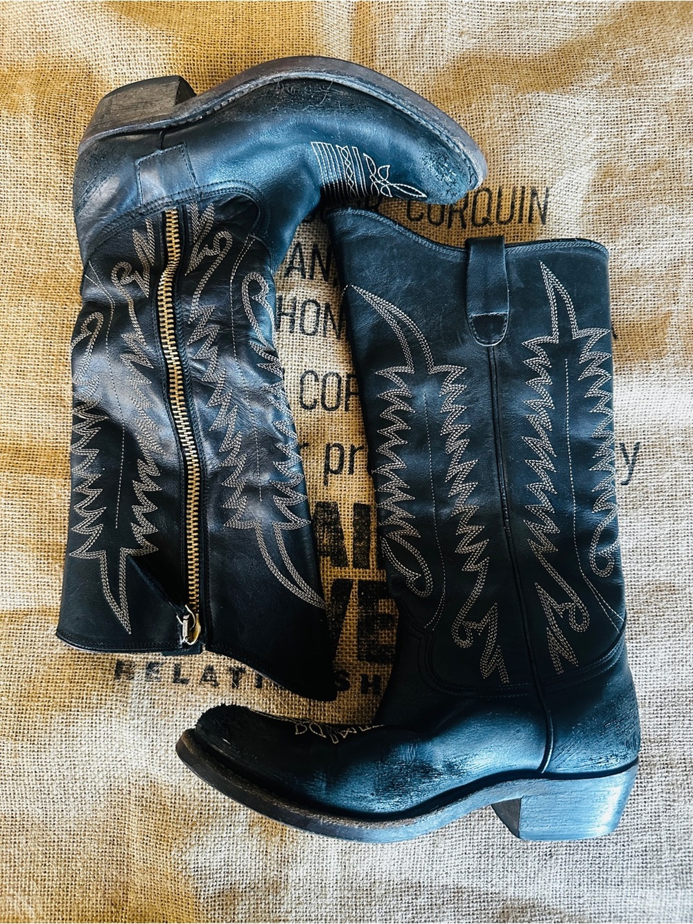 GOLDEN GOOSE Limited Serie cowboy boot from 2010 bought at Barney’s